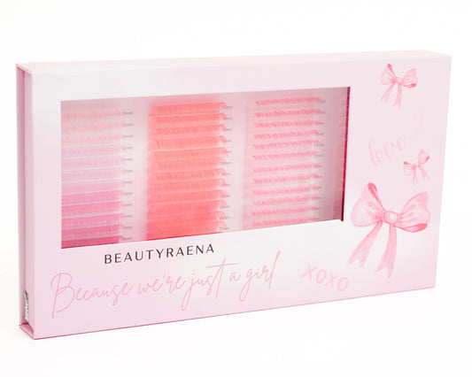 ‘’We’re just a girl” Pink Collection - Big Lash Tray