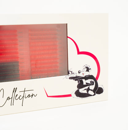 ‘’Mama's Red Collection”  Big Lash Tray (RED)